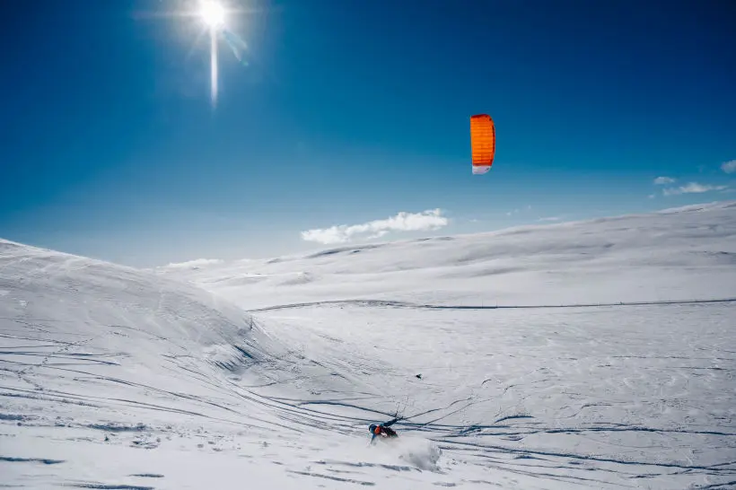 Makani Travel Snowkite Norwegia